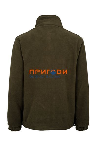 Флісова олімпійка на підкладці Hubertus оливкова - S 10823639/315 фото