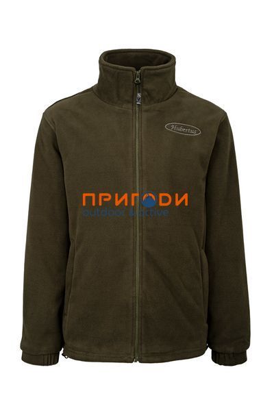 Флісова олімпійка на підкладці Hubertus оливкова - S 10823639/315 фото