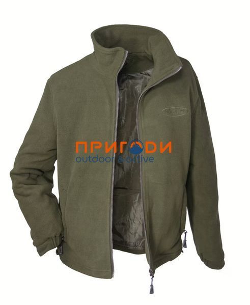 Флісова олімпійка на підкладці Hubertus оливкова - S 10823639/315 фото