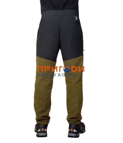 Комплект флісовий з трикотажними вставками оливковий\чорний- M 233-P-BL-13/233-P-SP-13 фото