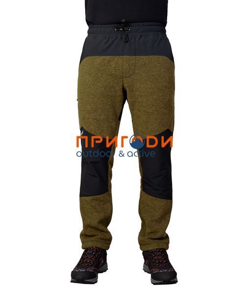 Комплект флісовий з трикотажними вставками оливковий\чорний- M 233-P-BL-13/233-P-SP-13 фото