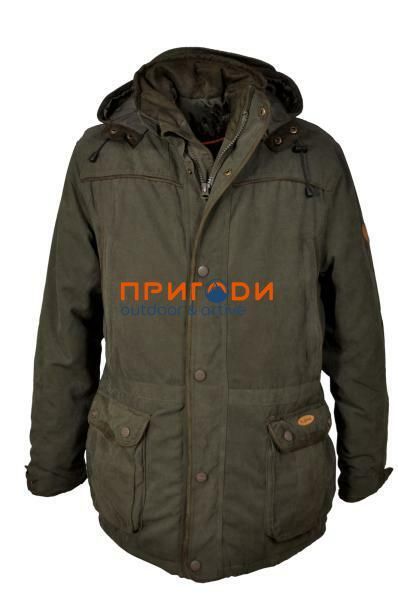 Куртка Hubertus&reg; мисливська утеплена мембранна оливкова OS-Tex 60 - 54 - в наявності H1087 6690 фото