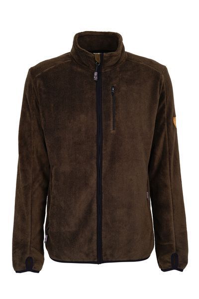 Флісова плюшева олімпійка "PIRIN" Hubertus оливково-коричнева- L 10823648/316 фото