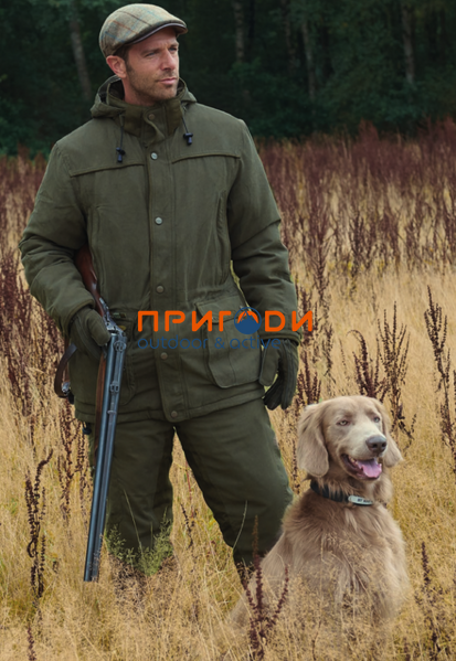 Куртка Hubertus&reg; мисливська утеплена мембранна оливкова OS-Tex 60 - 54 - в наявності H1087 6690 фото