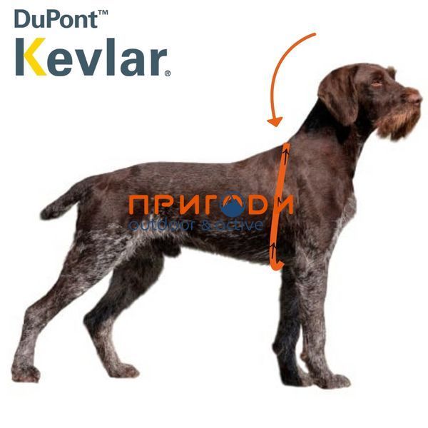 Захисний КЕВЛАРОВИЙ жилет для собаки HUBERTUS&reg; DuPont&reg; - S - color - в наявності H10 299 826 фото