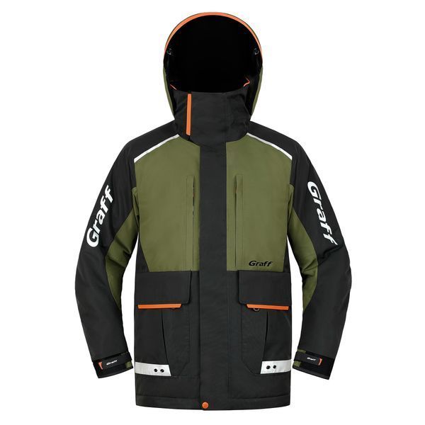 Комплект риболовний FLOAT GUARD (поплавок) зимовий до -15*С Edition 3.0 - оливковий-сірий - M - 182-188 215-OB-07 фото