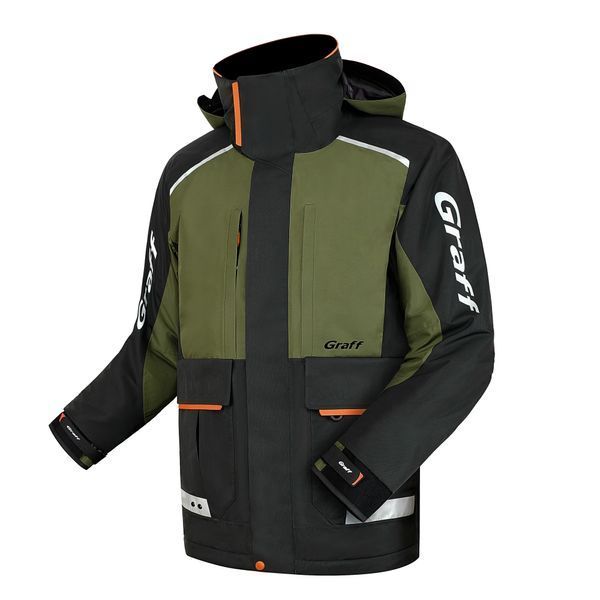 Комплект риболовний FLOAT GUARD (поплавок) зимовий до -15*С Edition 3.0 - оливковий-сірий - M - 182-188 215-OB-07 фото