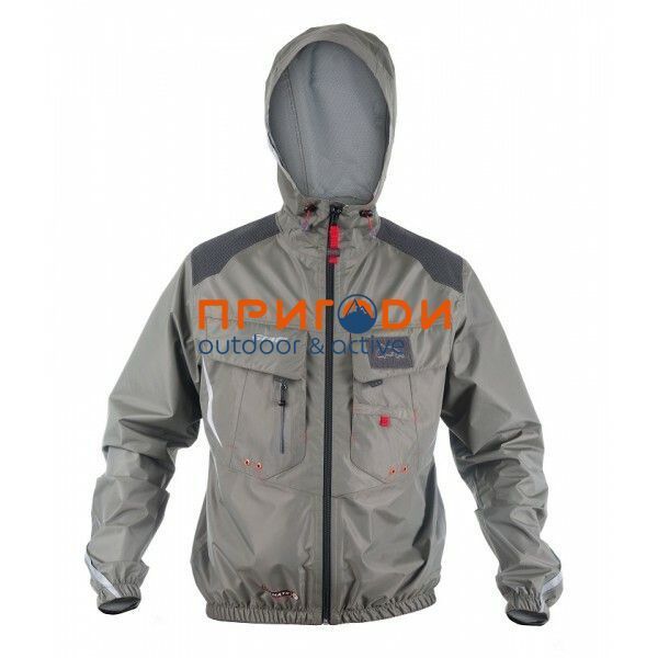 Костюм рибальський Climate Graff Pro (дощовик) - сіро-оливковий -M-176-182 605-B-CL\705-B-CL фото