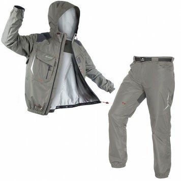 Костюм рибальський Climate Graff Pro (дощовик) - сіро-оливковий - M - 182-188 605-B-CL\705-B-CL фото