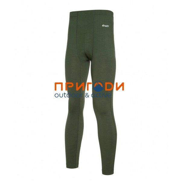 Комплект термоактивного одягу /футболка з довг.рукавом і штани/ MERINO WARM - оливковий - M 915/916 фото