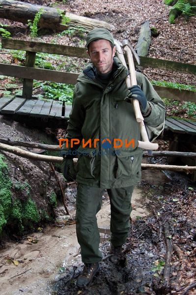 Куртка Hubertus&reg; мисливська мембранна демісезонна оливкова 3 в 1 "Forest" - 58 - в наявності H1077 6707 фото