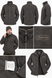 Костюм Softshell універсальний утепл.флісом - графіт/чорний - M - 176-182 561-S-8/761-S-1 фото 2