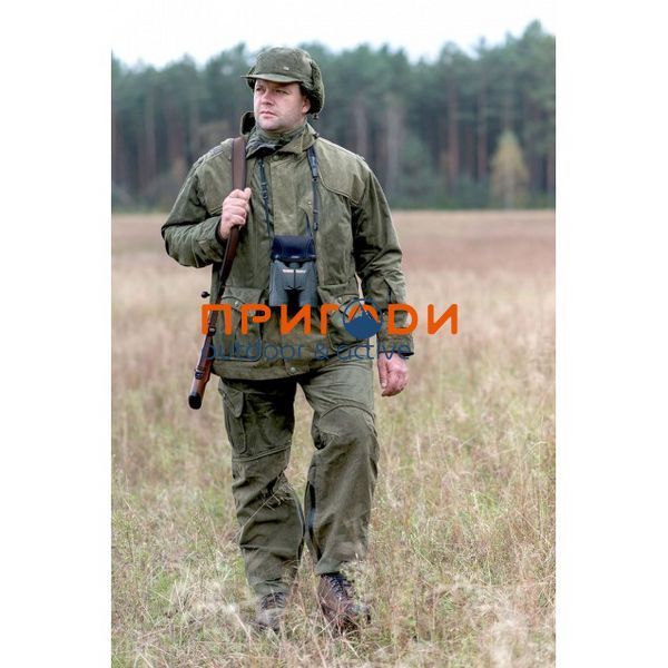Шапка-вушанка зимова - оливковий - 58-62 154-OB фото
