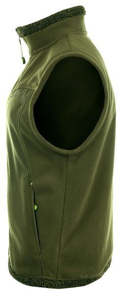 Жилет флісовий мисливський - коричнево-оливковий - 2XL 443-P фото